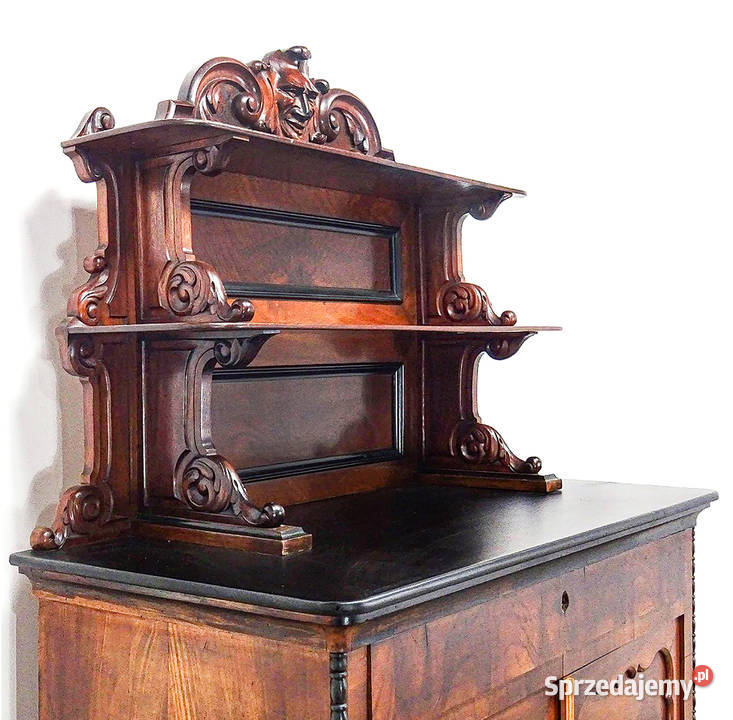 Francuski KREDENS orzechowy drewniana KOMODA z Kalisz sprzedam
