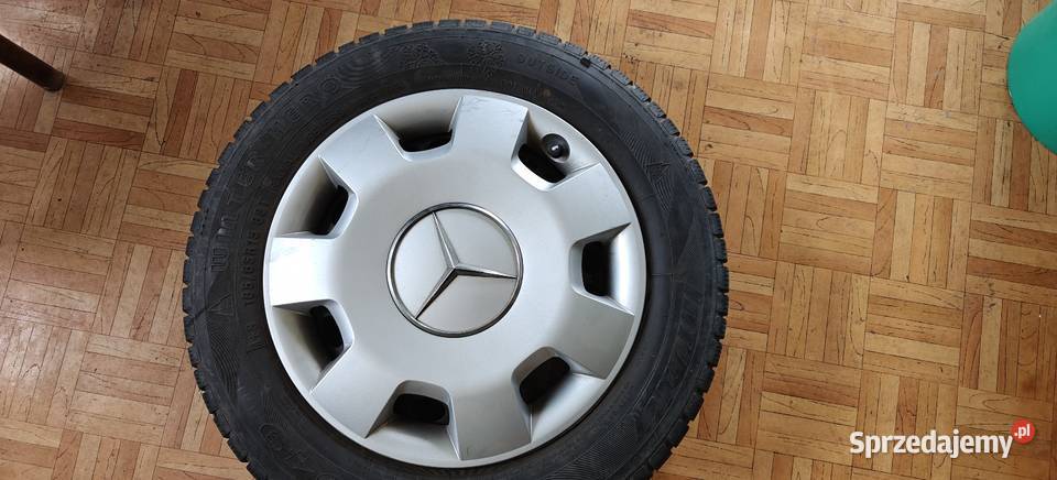 Oryginalne felgi 15 stalowe i kołpaki Mercedes Stryków