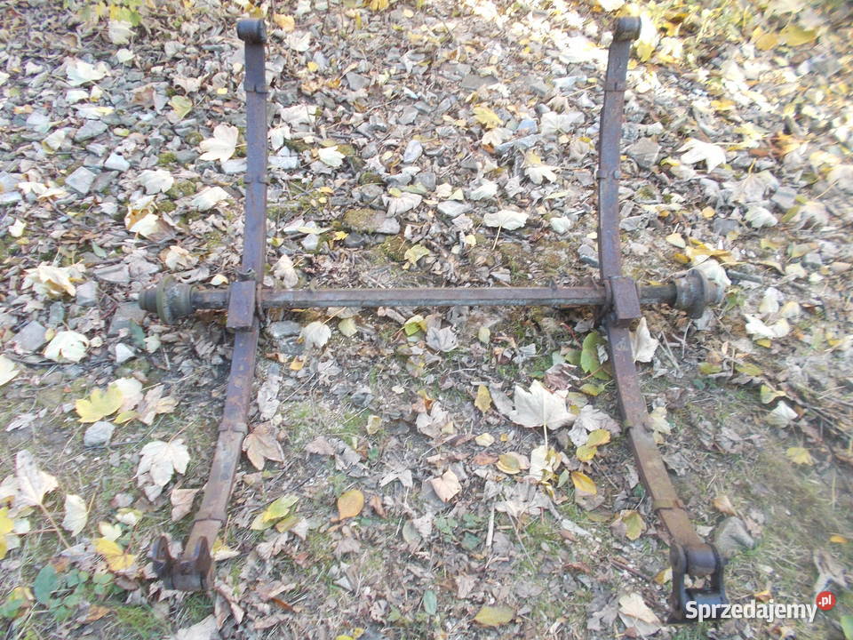 OS do przyczepki mocna solidna resory kola małopolskie Nowy Targ sprzedam
