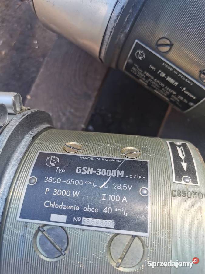 Prądnica GSN3000M SER2 Rosyjska Skierniewice