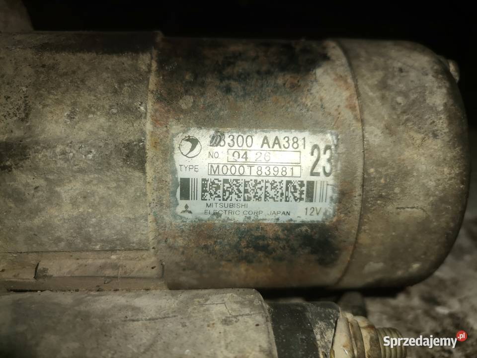 Rozrusznik Subaru Forster