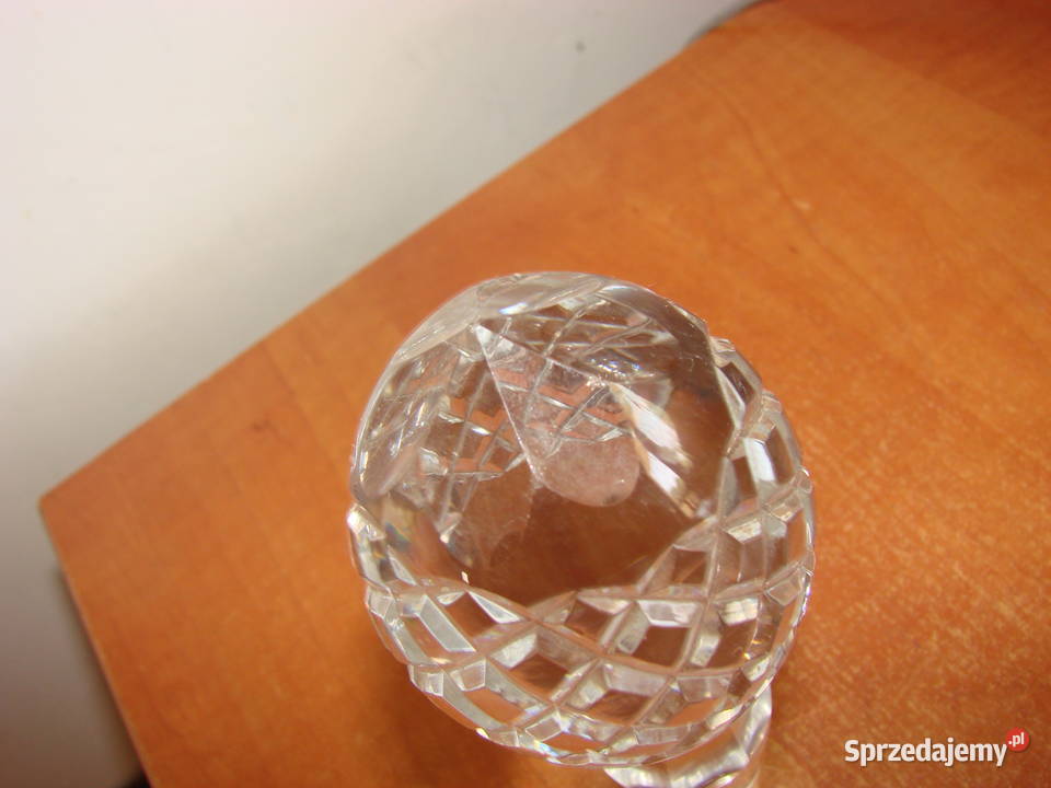 kryształowy korek karafki Pruszcz Gdański