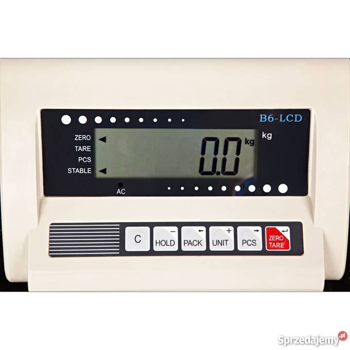 Waga palformowa 1000 500g LCD śląskie Poczesna