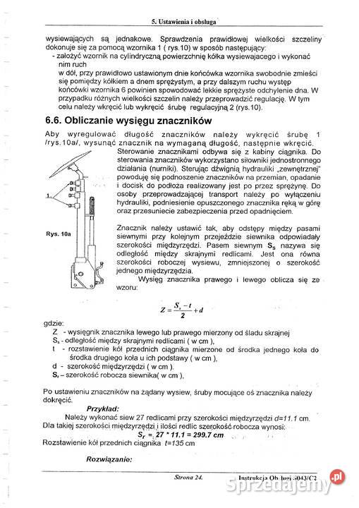 INSTRUKCJA I KATALOG POZNANIAK 6 SO43C2 miękka Stalowa Wola