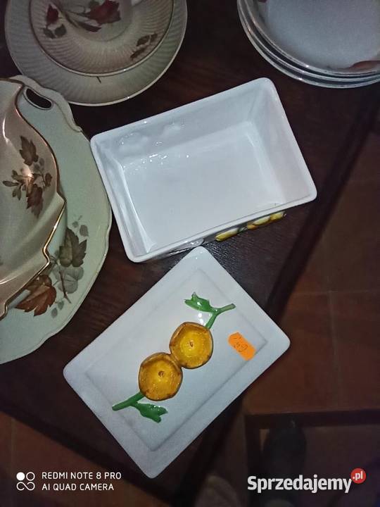 Puzdro z pokrywką żółte kwiatki Gdańsk