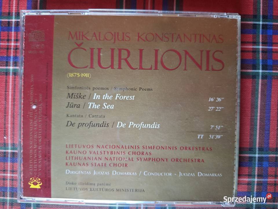 Mikalojus Konstantinas Ciurlionis CD Kraków