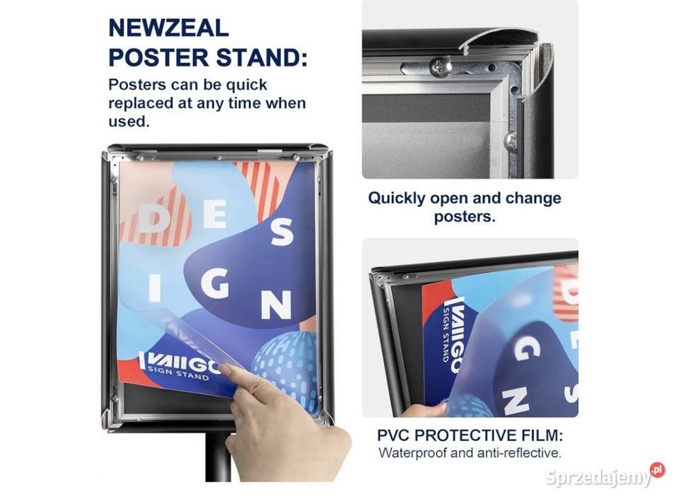 Stojak ekspozycyjny A4