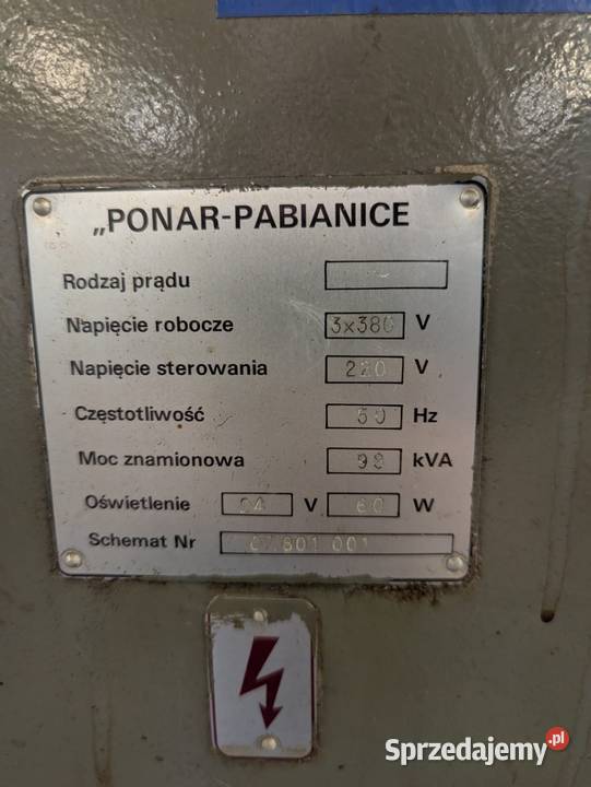 Szlifierka do płaszczyz SPC 20B Kępno