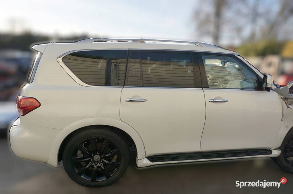 DRZWI PRAWY TYŁ INFINITI QX80 części blacharskie Nowy Tomyśl