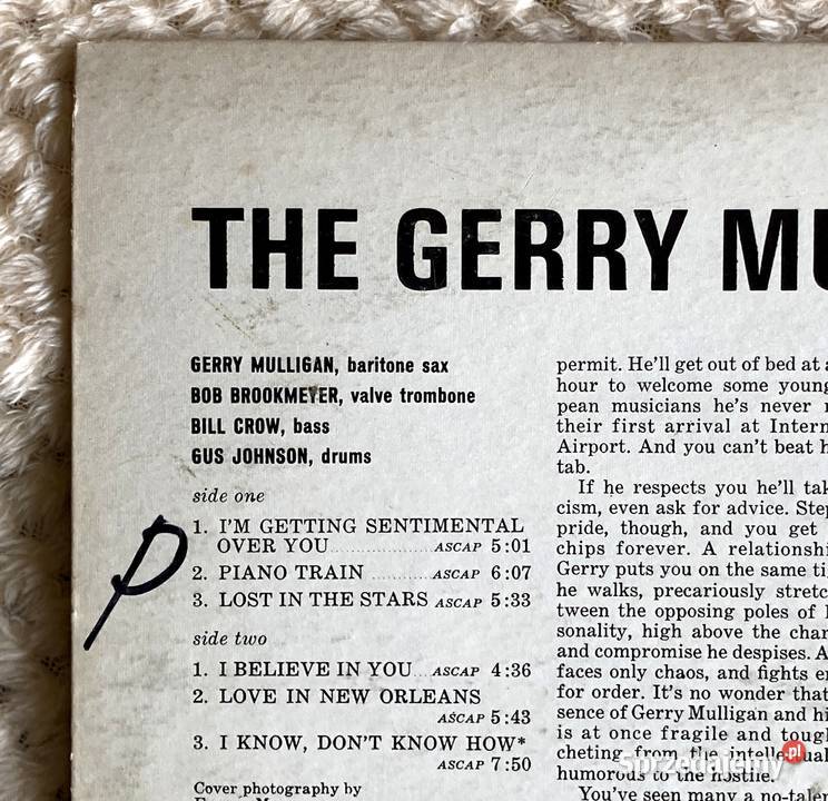 Gerry Mulligan Quartet The Gerry Mulligan Szczecin