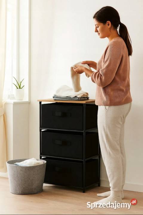 Regał Gotel 40 x 68 x 30 CZARNY