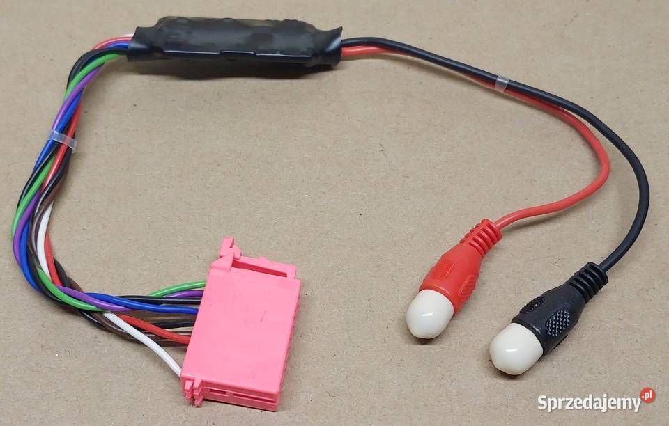 ZŁĄCZE ADAPTER AUXIN ZMIENIARKI CD 10 PIN Mielęcin