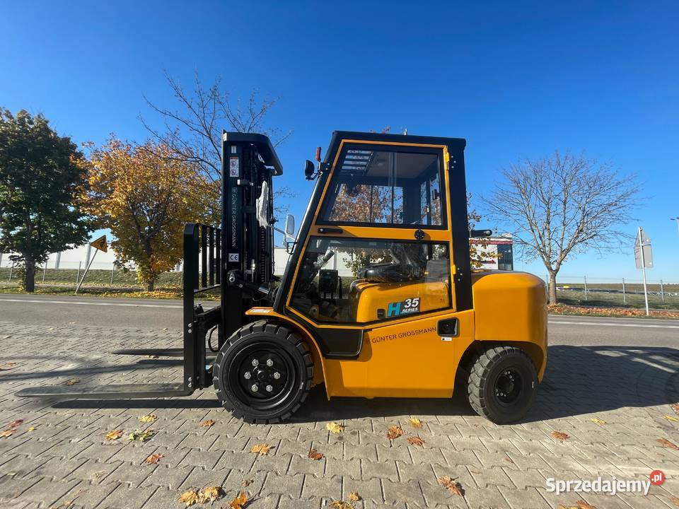 Nowy wózek widłowy z kabiną 35T duplex warmińsko-mazurskie Olsztyn