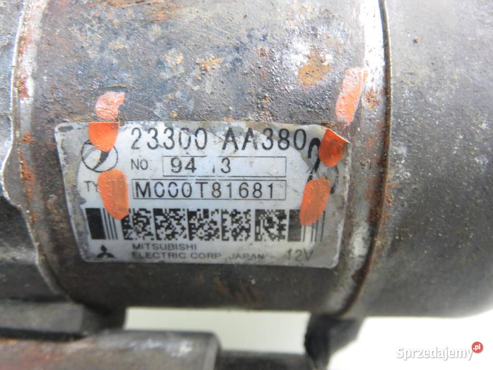 ROZRUSZNIK SUBARU LEGACY III 20 AWD 125 EJ201 0 osobowe małopolskie