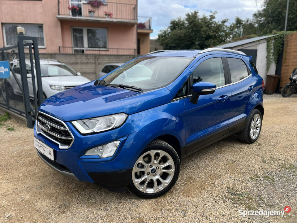 Ford EcoSport 10 Grzane Skóry Kamera Czujniki Częstochowa sprzedam