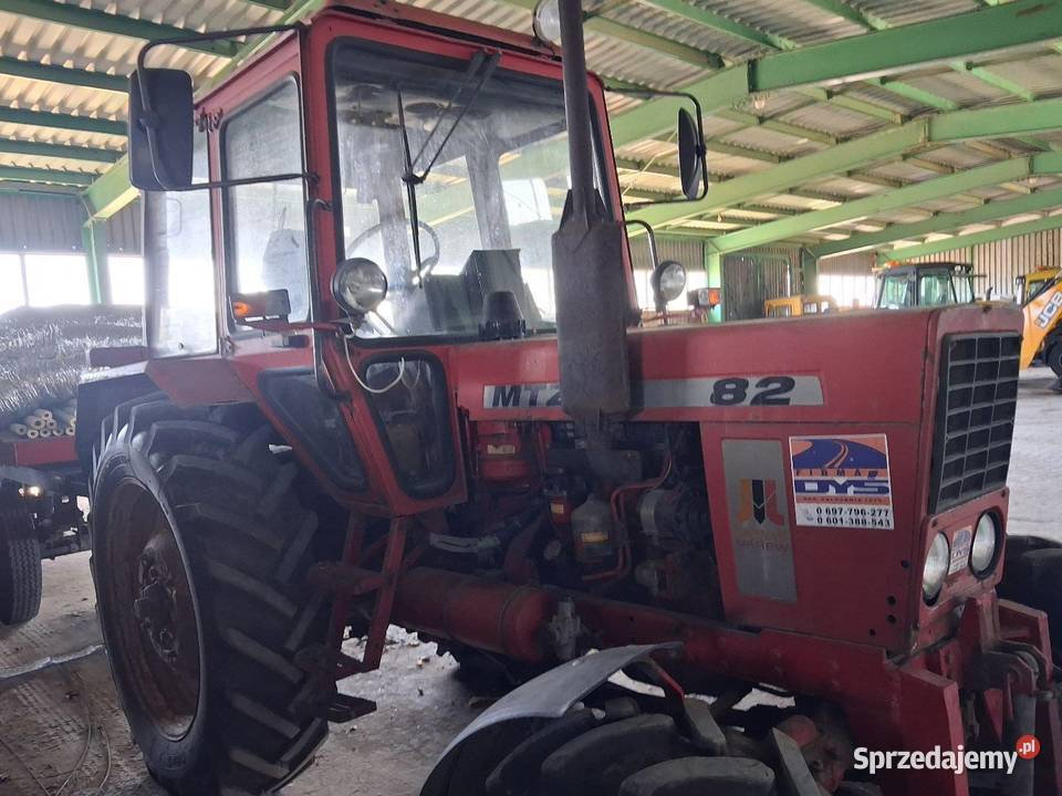 Ciągnik rolniczy traktor MTZ 82 pronal płóg Wspomaganie kierownicy Rolnictwo Lublin