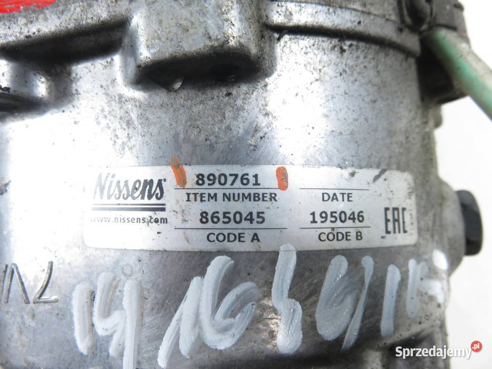 KOMPRESOR KLIMATYZACJI SEAT ALHAMBRA 19 TDI