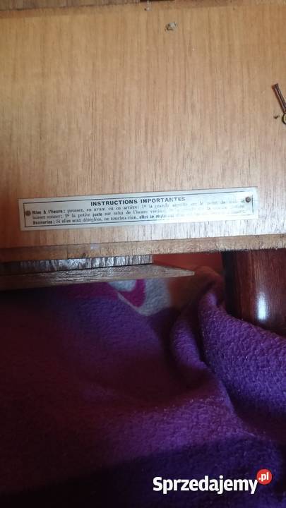 Stary Zegar kwadransowy Vedette Brzóza Stadnicka