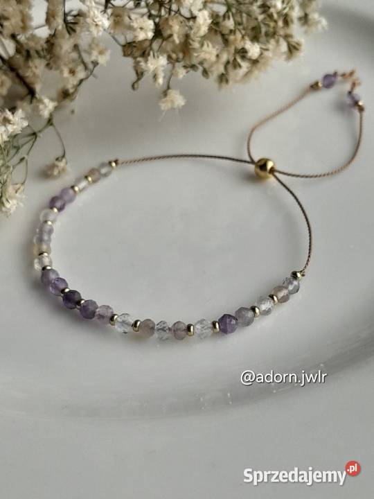 Kamienie naturalne Fluoryt Ametyst Jedwabny Dębica sprzedam