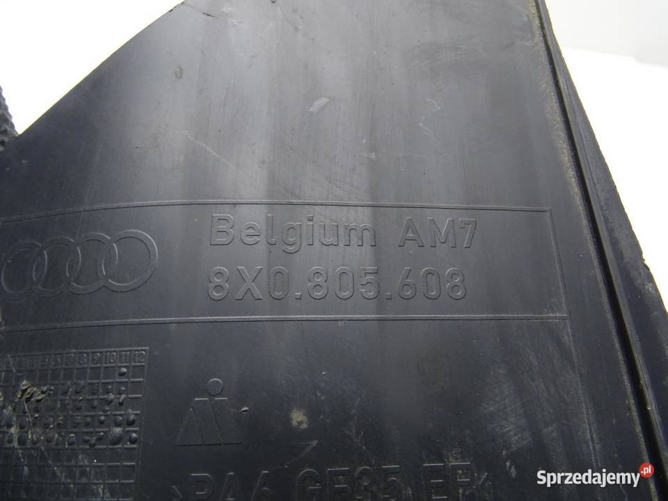 ŚLIZG MOCOWANIE SPRYSKIWACZ LAMPY PRAWY PRZÓD osobowe