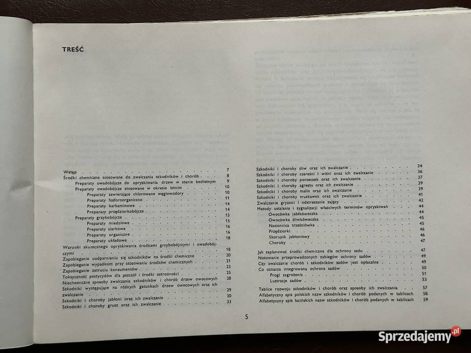 Terminarz ochrony sadów RŁęski Łęczyca