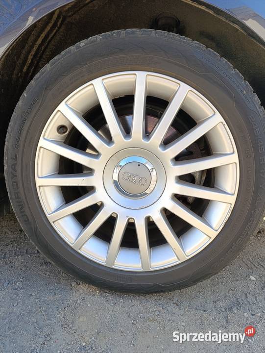 Audi A6 C6 24 benzyna LPG zadbany 2x koła Golub-Dobrzyń