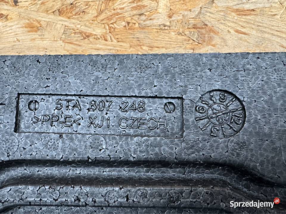 Absorber pianka zderzaka belki przód Volkswagen Międzychód