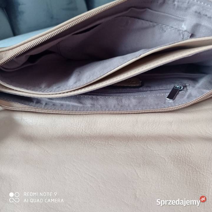 Torebka beż dżety Moda i Styl