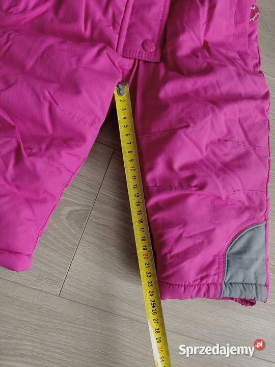Kombinezon zimowy dziewczęcy fuksjowy Gluck