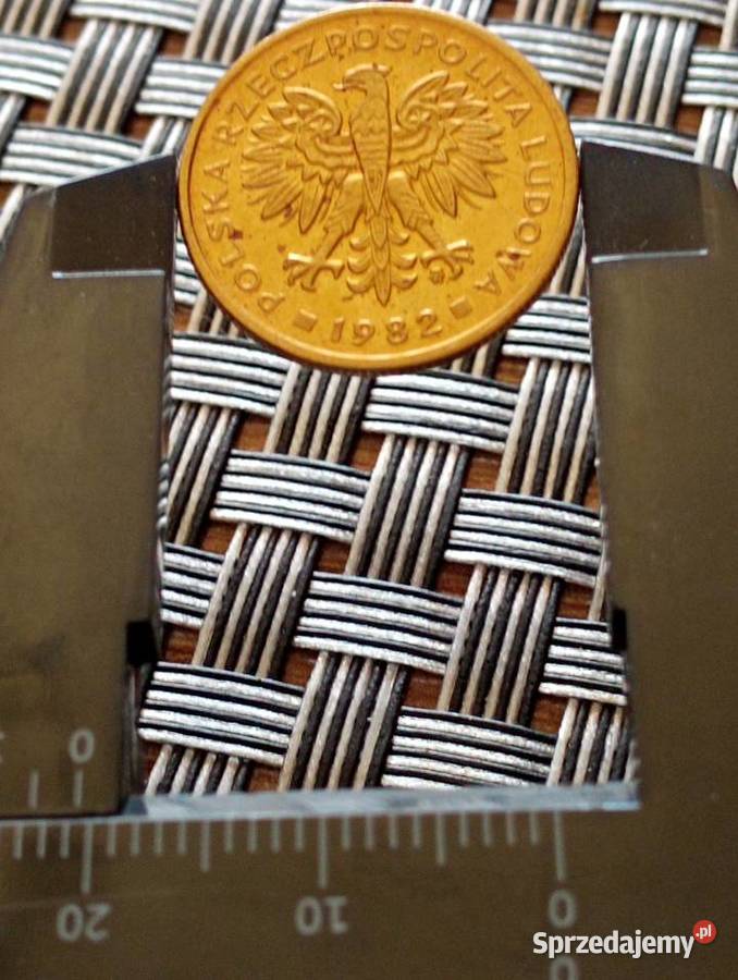 sprzedam monete 2 zl 1982 mosiadz Chełm