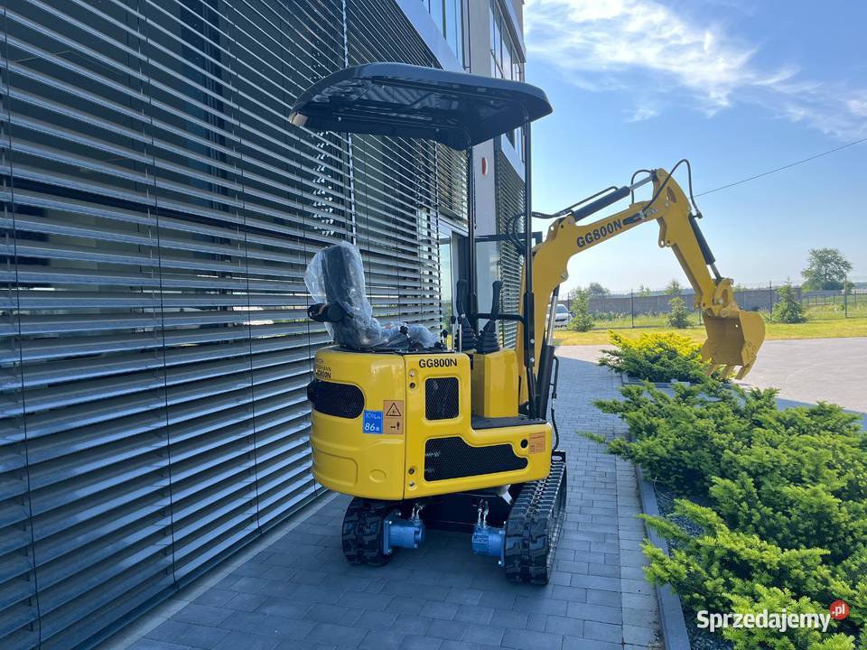 Mini koparka nowa GG800N Gunter Grossmann Łódź