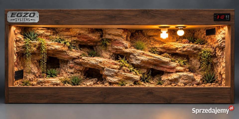 Terrarium Egzo Systems gekona lamparciego agamy Świnoujście