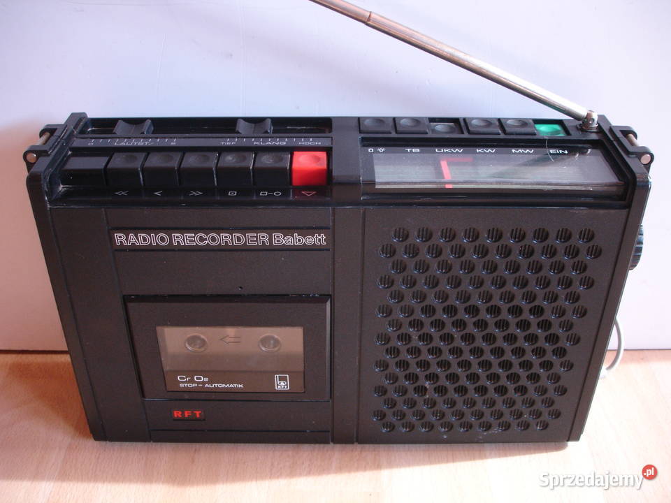 Radiomagnetofon RFT BABETT KTR430 DDR Zielona Góra