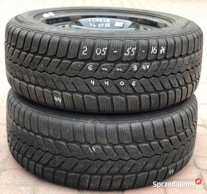 2 x Opona zimowa Uniroyal MS Plus 55 20555R16 Skołoszów