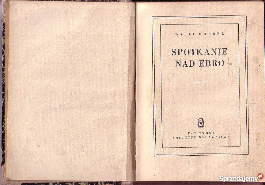 075 SPOTKANIE EBRO WILLI BREDEL małopolskie Czyrna