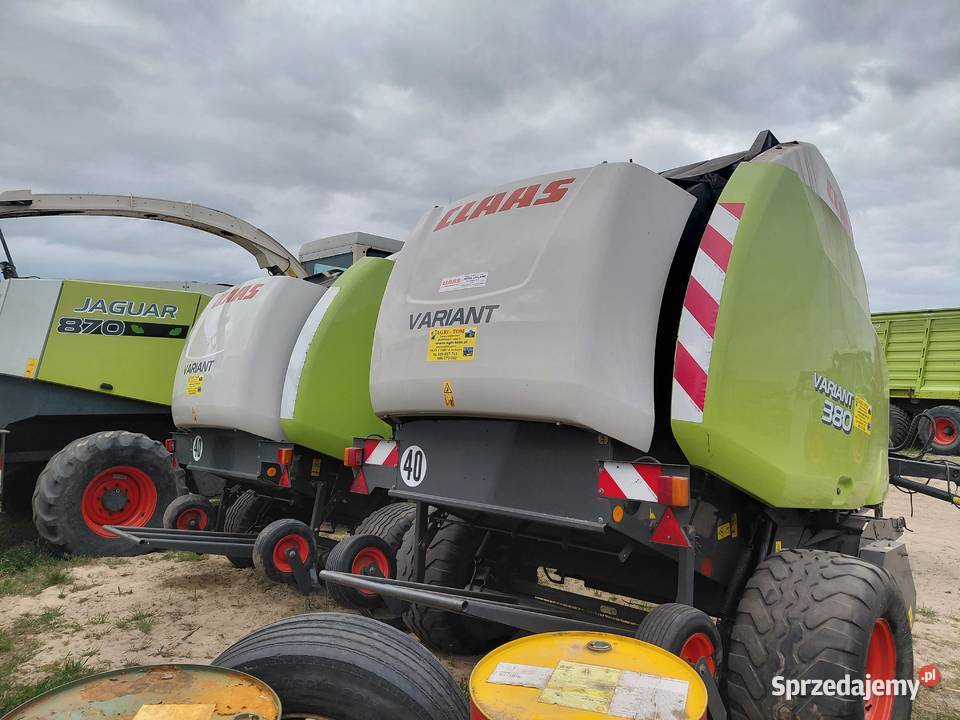 Claas Variant 380 stan idealny rotor okazja Rolujące (belujące) Śliwice