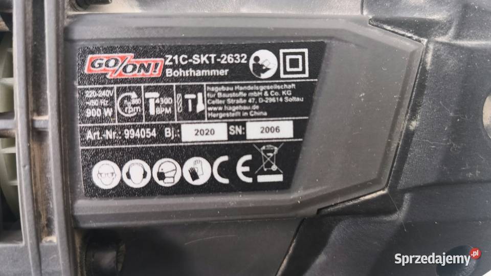 Młotowiertarka GOON 900W Katowice sprzedam