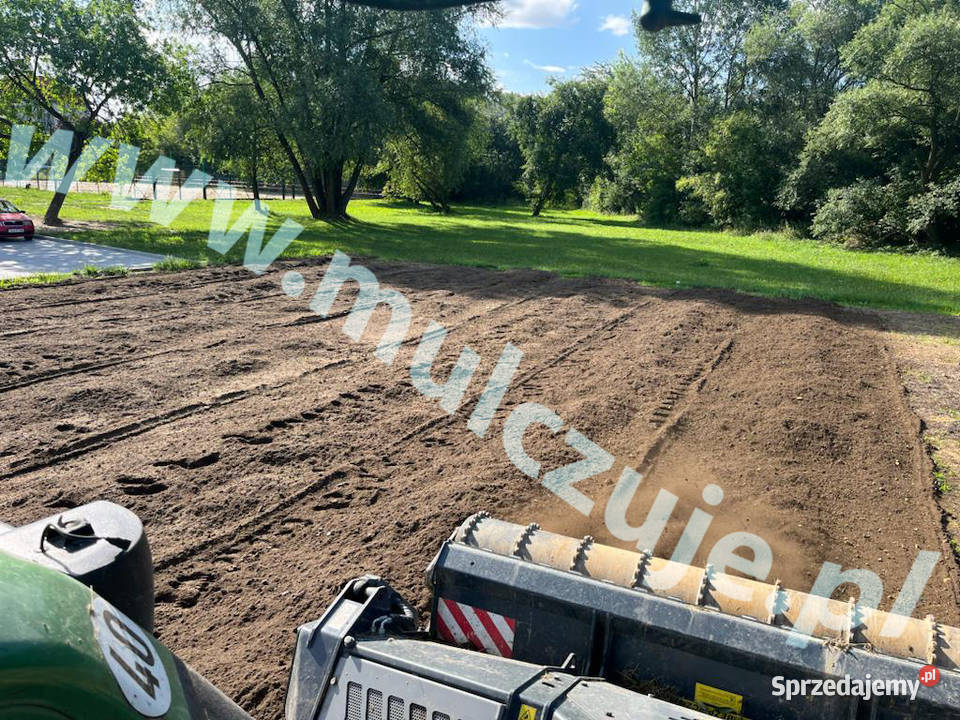 Mulczer wgłębny czyszczenie działek mulczowanie Myślenice