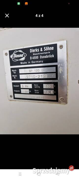 Mieszarka diosna sp 120 Produkcja Jasienica