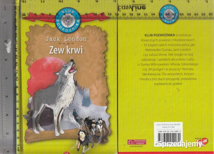 Zew Krwi Jack London sprzedam