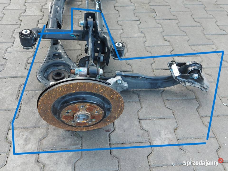 Chery Omoda 5 2024 zawieszenie prawe tył tylne