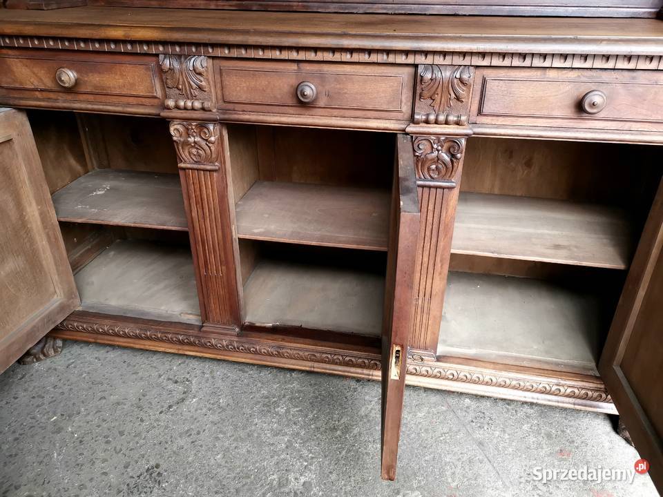 Komodapomocnik i kredens neroenesans Meble Wałbrzych sprzedam