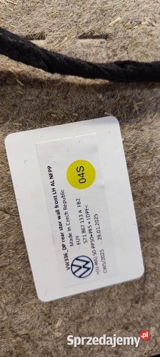 VW TAYRON BOCZEK DRZWI LEWY PRZÓD RLINE osobowe