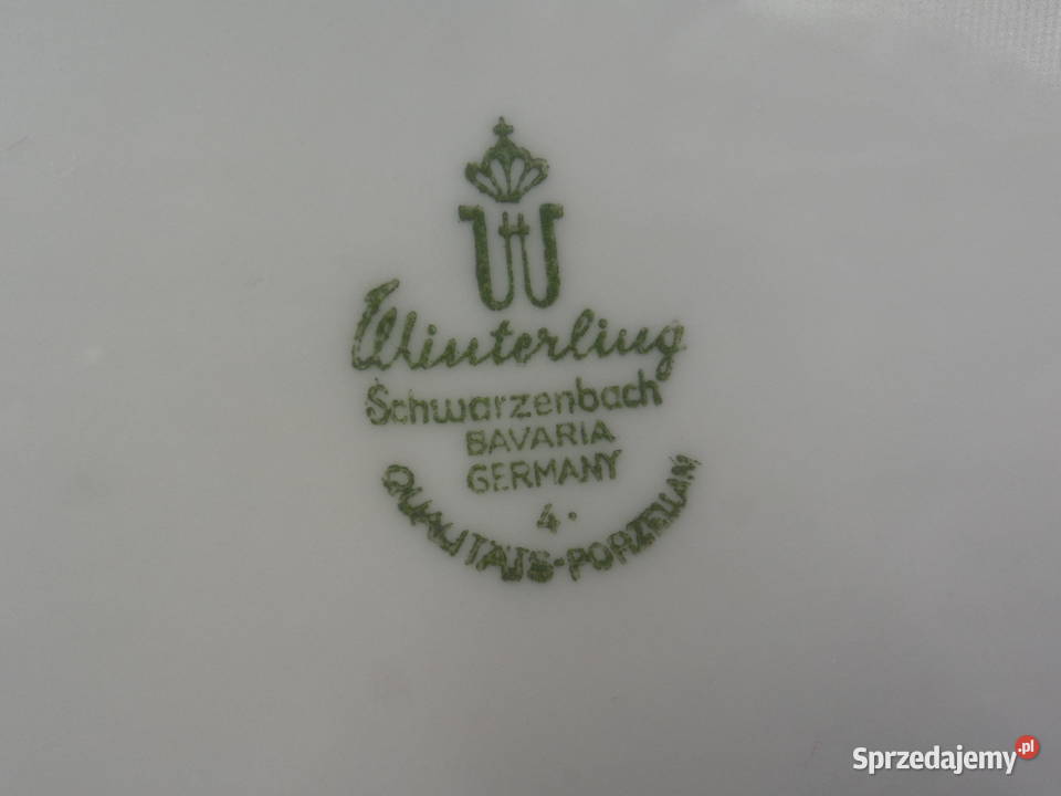 Porcelanowa cukiernica wzór słomkowy WINTERLING Raszków