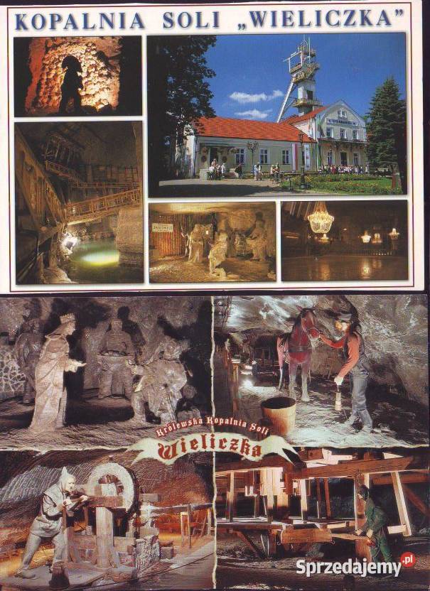 Kart Poczt Wieliczka Widoki 2 śląskie Gliwice
