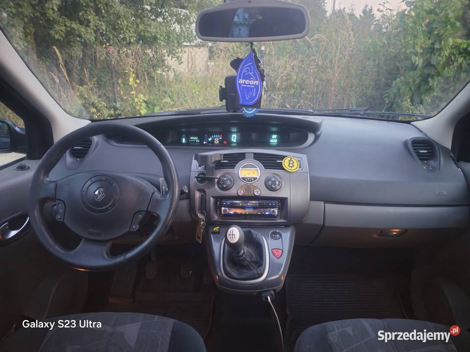Renault Scenic II 2004r 20BG ładny Zarejestrowany w Polsce Zamość