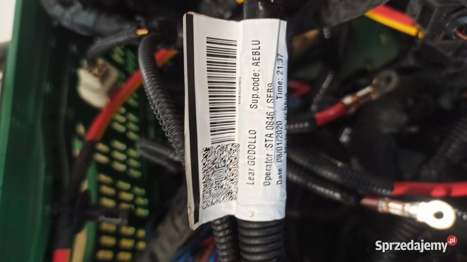 WIĄZKA INSTALACYJNA TYŁ V60 Materiały instalacyjne