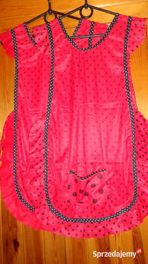 Fartuszek nowy damski czarny wielkopolskie