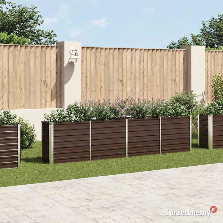 Donica do podniesionej grządki 320x40x77 stal