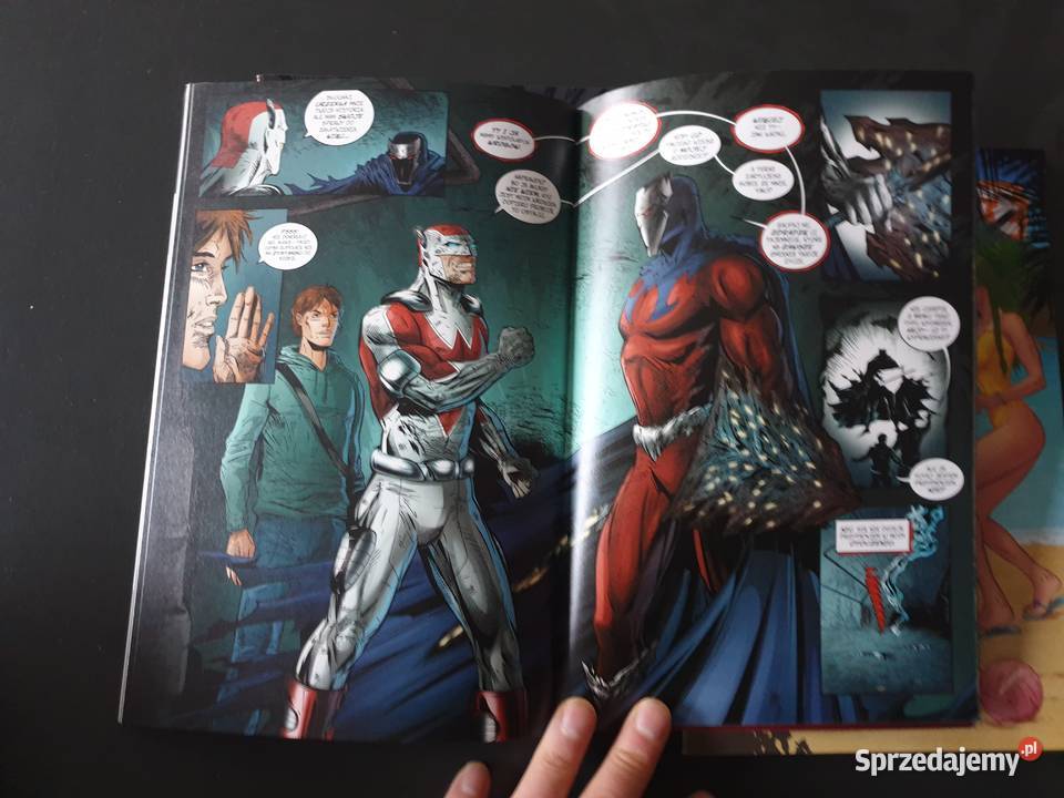 Polski Superbohater Biały Orzeł 3 wersje Polskie Gdynia